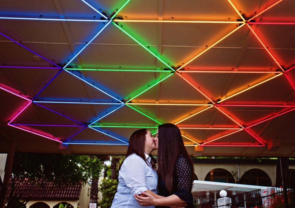 Super cute engagement session on South Congress, Austin